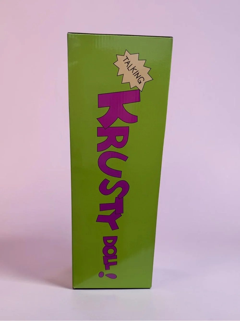 Krusty the Clown Talking Doll - Green Packaging